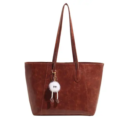Vintage Women's Large Capacity Tote Bag for College and Commuting - 8