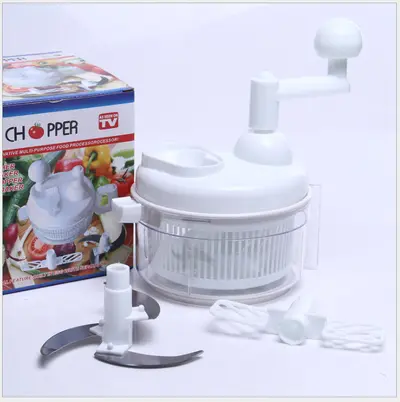 源头厂家全功能碎菜机功能切菜器手摇式切菜器 蔬菜脱水 厨房工具 - 2