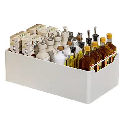 Schrank-Innenregal Küchenschublade Speiseset Gewürzflasche Aufbewahrungsbox multifunktionaler Schubladeneinsatz Lagerkiste Aufbewahrungskorb