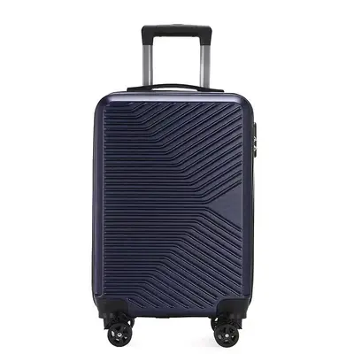 Wholesale luggage 20 inch wheeled trolley bag, silent universal wheels, zippered, combination lock, large capacity cabin size suitcase - 10