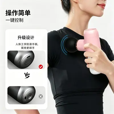 Massage Gun Gift Mini Home Muscle Relaxation Massager Stick Professional Electric Cervical Spine Massager Cross-Border