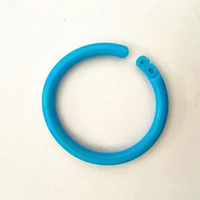Colorful Plastic Double-Loop Binding Rings for Notebooks - 9