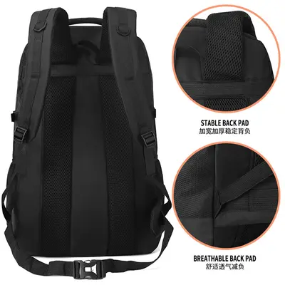 Large Capacity Travel Backpack Double Shoulder Backpack Women's Backpack Oversized Men's Shoulder Backpack Casual Travel Backpack Men's Style