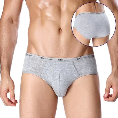 Herren-Slips aus Modal, mittlere Taille, hochelastisch, Plus Size