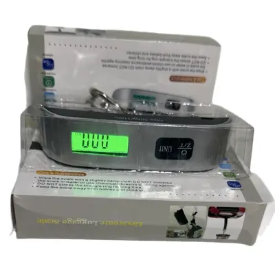 Taşınabilir El Elektronik Ölçeği Dokuma Kayışlı Kancalı Tartı Mini Elektronik Tartı Yüksek Hassiyetli Bagaj Tartısı Ev Tartısı Sebze Balık Tutma Küçük Tartı