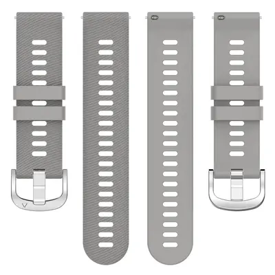 Silicone Watch Band for Garmin Approach S50, 18/22/20 MM Crosshatch Texture