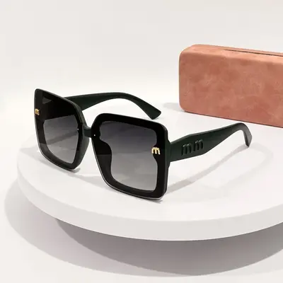 Lightweight Square Frame Sunglasses for Women, Luxury Look - 5