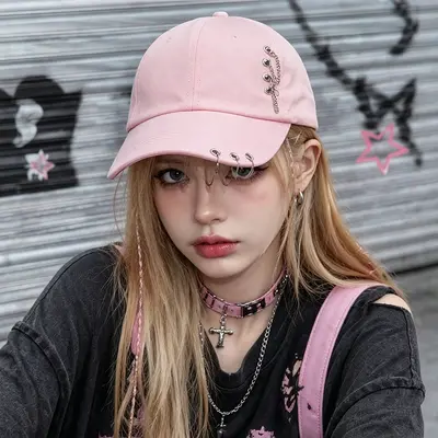 Çapraz Sınır Yeni Model Kadın Dört Mevsim Günlük Ördek Gagalı Şapka Hip-Hop Tatlı Cool Çok Amaçlı Beyzbol Şapkası Spor Gölgelendirme Güneş Koruması Şapkası - 7