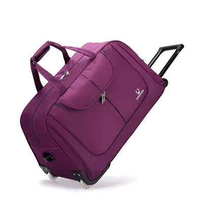 Foldable Travel Trolley Bag, Large Capacity, Waterproof, Unisex - 8