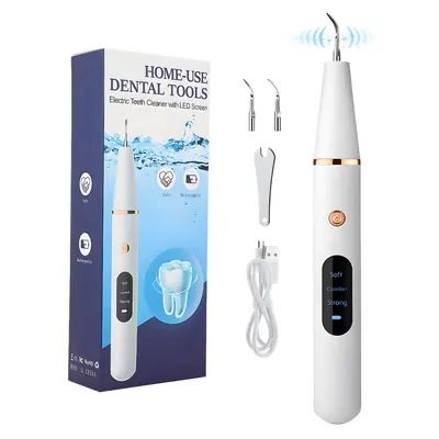 kikido2058 ultrasonik diş temizleyici, taşınabilir, diş taşı çıkarma
