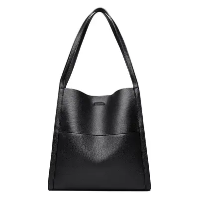 Waterproof Soft Leather Women's Tote Bag, Large Capacity - 6