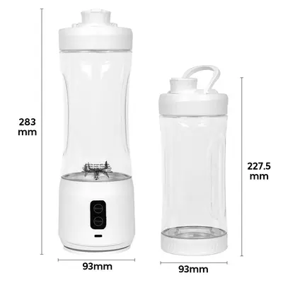 Portable blender, USB charging, cordless juicer cup
