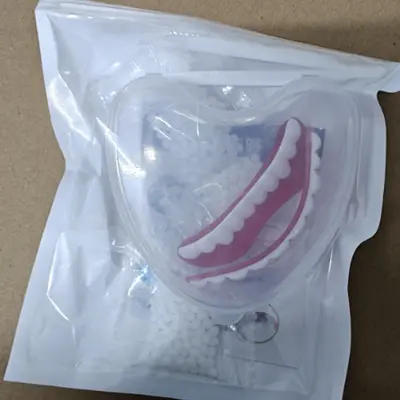 Silicone Fake Teeth Cosmetic Set, Temporary Filling and Veneers - 11