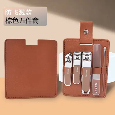 Nagelschere Kohlenstoffstahl-Set, 5-teilig, anti-spritzend - 7