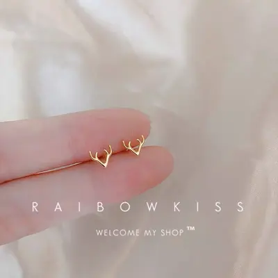 Серьги из серебра 925 пробы для женщин, простой компактный дизайн - 8