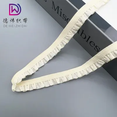 Naylon Elastik Bant, 1,0 cm ve 1,5 cm Parlak Kumaş, Oyuncak Bebek Giysisi için - 12