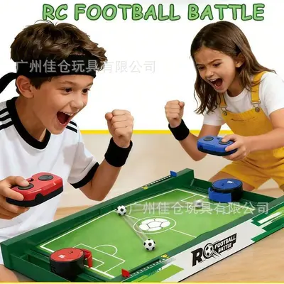 Tischfußball mit Fernbedienung, Vier-Spieler-Spiel für Kinder