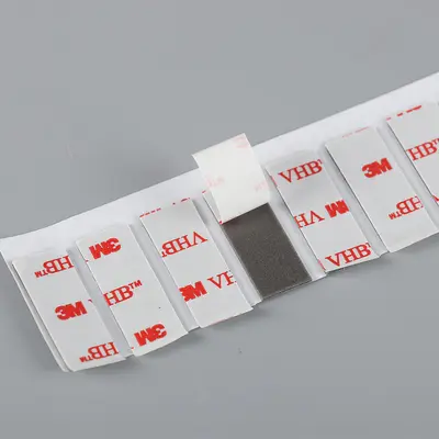 High-Adhesion No-Drill EVA Foam Double-Sided Tape, Die-Cut, Residue-Free