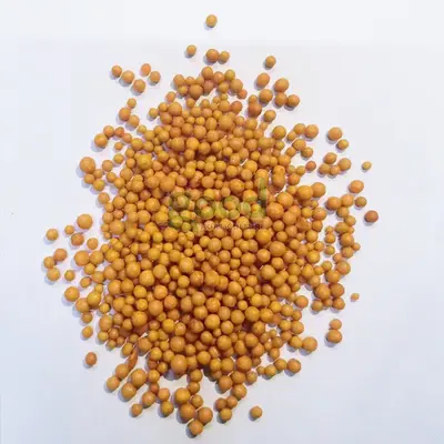 POWCAN controlled-release granular fertilizer for lawns and flowers