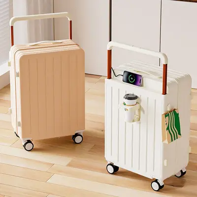 24 Inch Student Combination Suitcase and 20 Inch Carry-On