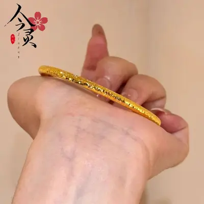 3mm Goldarmband, glitzernd, Damenmodedesign - 4