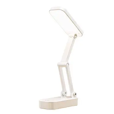 Foldable Rechargeable LED Eye-Care Desk Lamp, Dual-Purpose