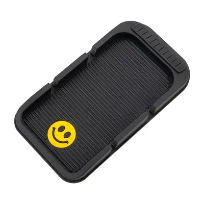 Anti-Slip Car Dashboard Mat with Navigation Stand and Phone Holder - 6
