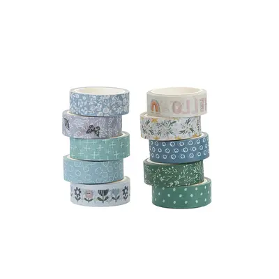 Boho Washi Tape Set, 20 Rolls, DIY Decorative - 3
