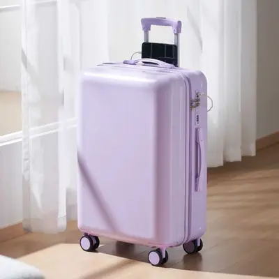 20 Inch Printed Carry-On Suitcase with Combination Lock, Lightweight and Durable - 4