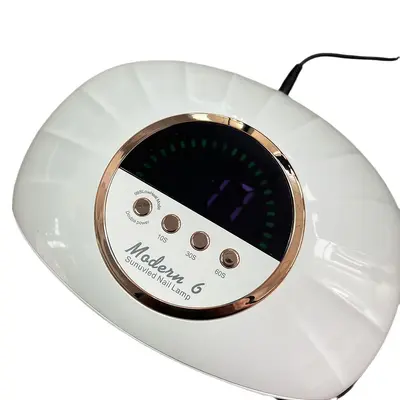 69 LED çift el kırmızı ışıklı tırnak lambası, 120W yüksek güçlü - 6