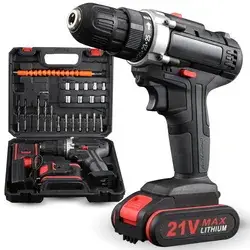 21V lithium battery electric drill