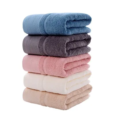 Cotton Towel Set 3-Piece, 100% Pure Cotton with Embroidery