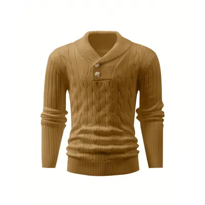 D 54395 Herren Slim Fit Strickpullover - 3