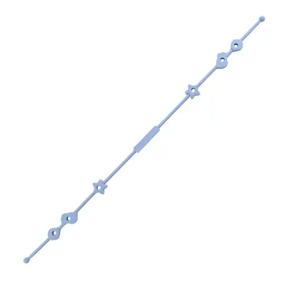 Baby Bottle Silicone Teether Lanyard, Anti-Drop Pacifier Clip Chain - 7