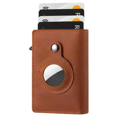 RFID Korumalı Erkek Cüzdanı, AirTag Uyumlu Kartlık - 3