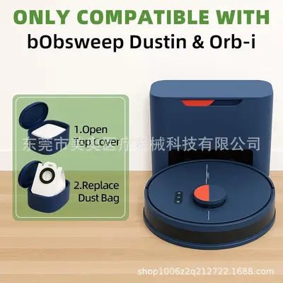 Vliesstoff-Staubsammelbeutel Zubehör für Bobsweep Staubsaugerroboter Dustin/Orb Amazon Lagerbestand - 5