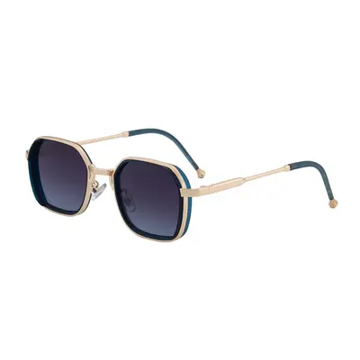 Men's Sunglasses, UV Protection, Square Frame, Minimalist Design - 11