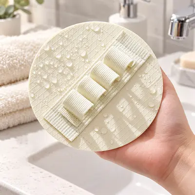 Exfoliating Bath Glove for Dead Skin and Dirt Removal - 5