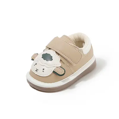 Soft Sole Cartoon Baby Walking Shoes, Ages 0-2, Anti-Slip