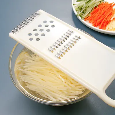 Stainless steel vegetable grater, 11-piece set