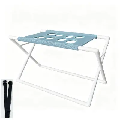 Foldable Cat Bath Rack with Nail Trimming Restraint for Small Dogs - 7