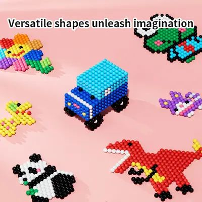 Nezha Magic Beads Puzzle Set, Water Spray Educational Toy - 5