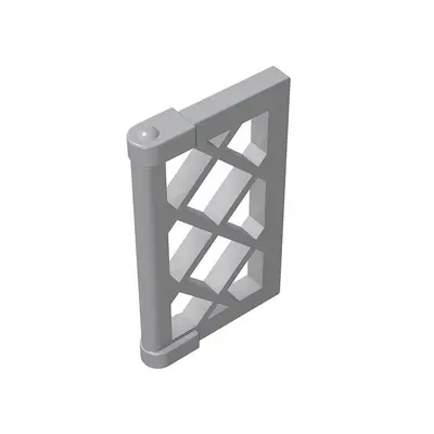 MOC 60607 Small Building Block Parts 1x2x3 Grid Window, 50 g