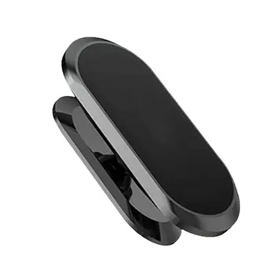 Strong Magnetic Car Phone Holder, Metal Adhesive Mount, Rotatable