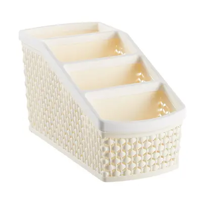 Kosmetik-Aufbewahrungsbox Schminkpinsel Lippenstift Schreibtisch-Organizer - 5