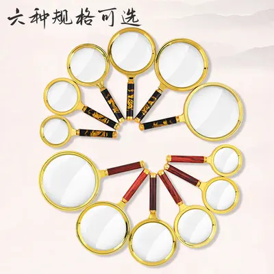 80mm Dragon Handle Magnifying Glass, 10x Magnification, Gift