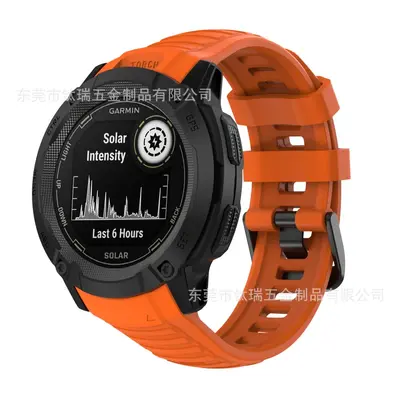 Silicone Replacement Strap for Garmin Instinct 2X, Sport Quick Release - 12