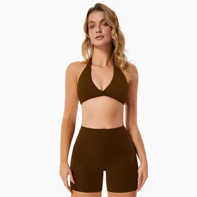 Kadın Tayt Yoga Takımı, Hızlı Kuruyan Fitness Kıyafeti, 8503 - 8