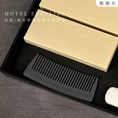 Hochwertiges Einwegzubehör für Gästehäuser und Hotels - komplettes Set mit Zahnbürste, Zahnzubehör, Pantoffeln und Toilettenartikeln für Gäste