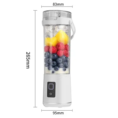 Portable wireless electric juicer rechargeable